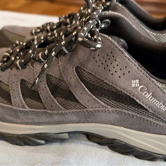 Columbia Men's Dark Gray and Black Trail Sneakers 9W